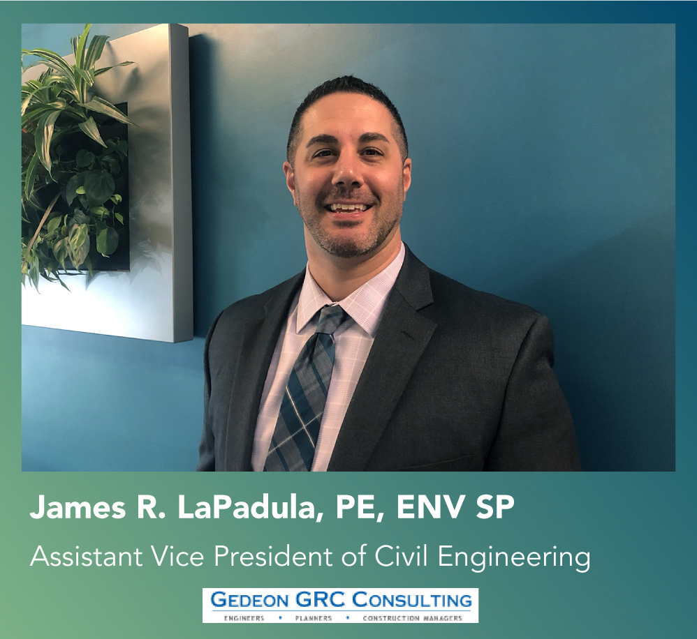 James LaPadula promoted to Assistant VP Civil Engineering
